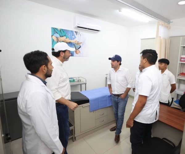 REINAUGURA MÁS MÓDULOS DE SALUD