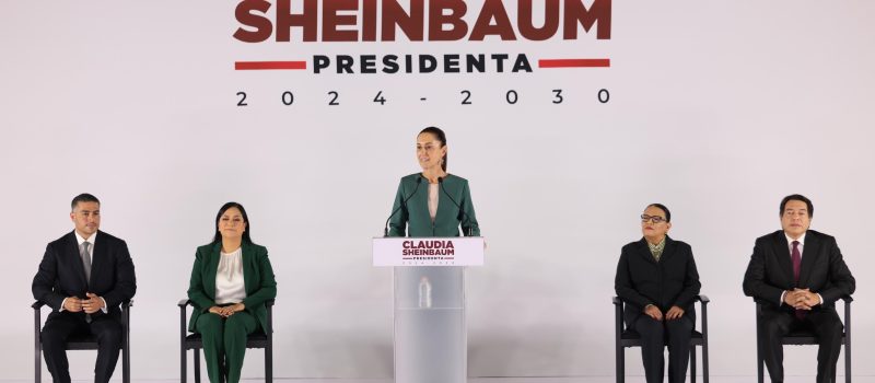 LA PRESIDENTA ELECTA CONTINUA CONSOLIDANDO EL GABINETE