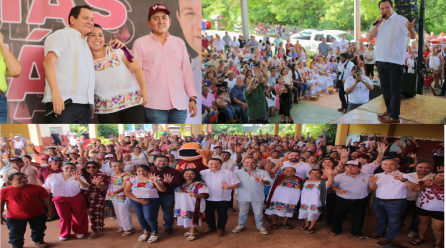 HUACHO SIGUE RECIBIENDO EL CARIÑO DEL PUEBLO