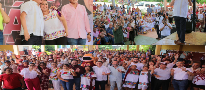 HUACHO SIGUE RECIBIENDO EL CARIÑO DEL PUEBLO