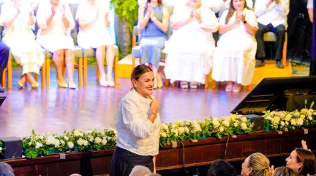 CECILIA PATRÓN  ASISTE AL TERCER INFORME