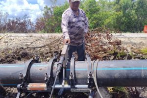 A BUEN PASO LA REPARACIÓN DE LA TUBERÍA DAÑADA