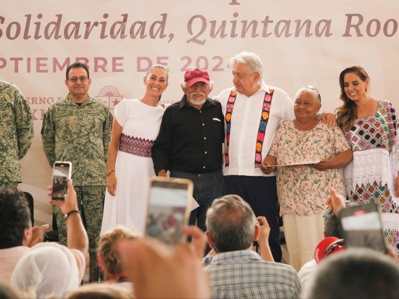EN Q.ROO SE CUMPLE UNA PROMESA HISTÓRICA: CSP
