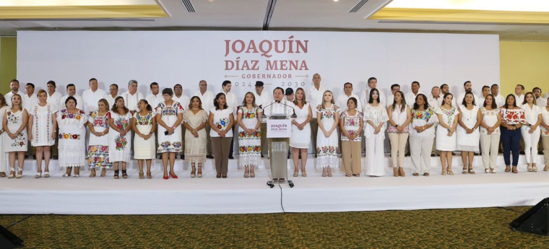 GABINETE CON UN FIRME COMPROMISO POR YUCATÁN