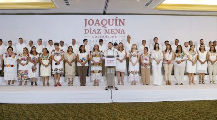 GABINETE CON UN FIRME COMPROMISO POR YUCATÁN