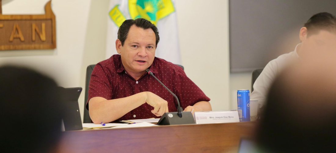 JOAQUÍN DÍAZ MENA PIDE REDOBLAR ESFUERZOS