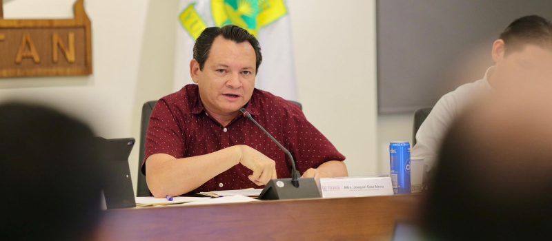 JOAQUÍN DÍAZ MENA PIDE REDOBLAR ESFUERZOS