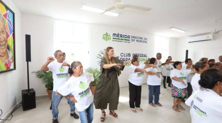 INAUGURA LA ALCALDESA PRIMER CLUB INTEGRAL