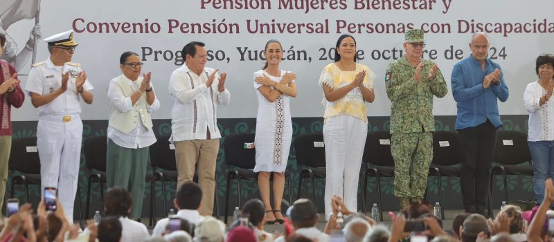 SE FIRMA EN YUCATÁN CONVENIO PARA PENSIÓN UNIVERSAL