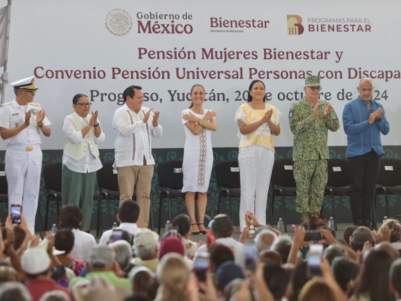 SE FIRMA EN YUCATÁN CONVENIO PARA PENSIÓN UNIVERSAL