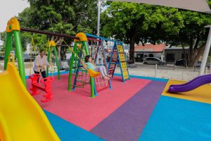 CECI PATRÓN ENTREGA EL PRIMER PARQUE REHABILITADO