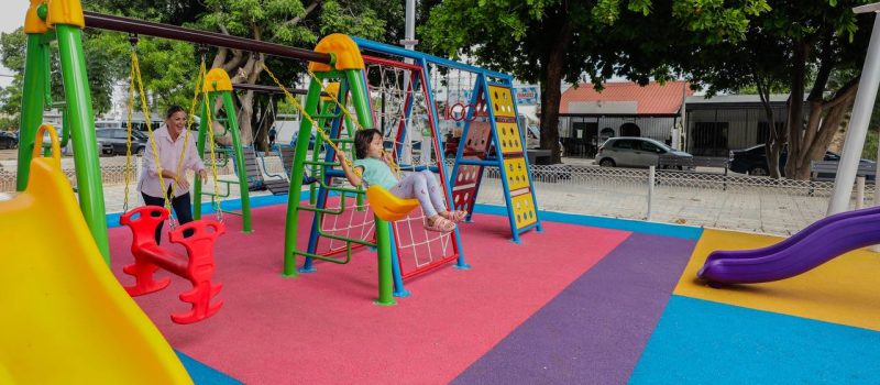 CECI PATRÓN ENTREGA EL PRIMER PARQUE REHABILITADO