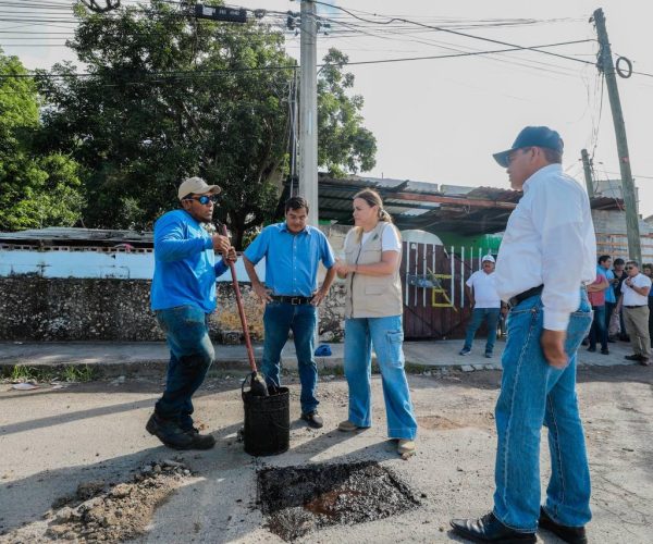 “CERO BACHES” ES EL OBJETIVO DE CECI PATRÓN