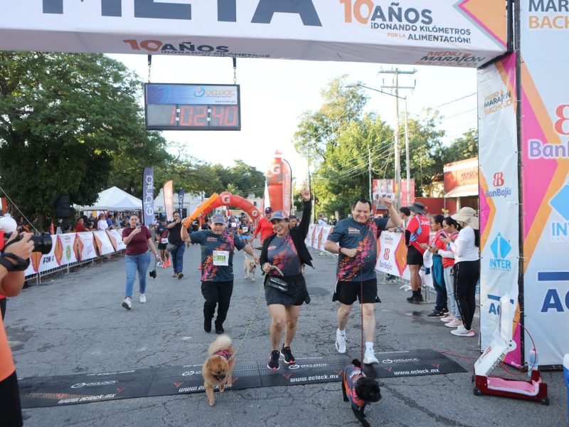 DONANDO KILÓMETROS POR LA ALIMENTACIÓN
