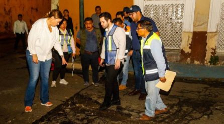 SE REPAVIMENTAN MÁS CALLES DE MÉRIDA