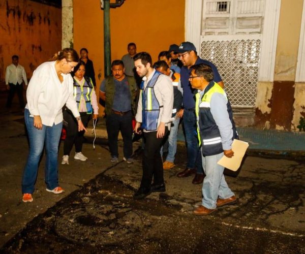 SE REPAVIMENTAN MÁS CALLES DE MÉRIDA