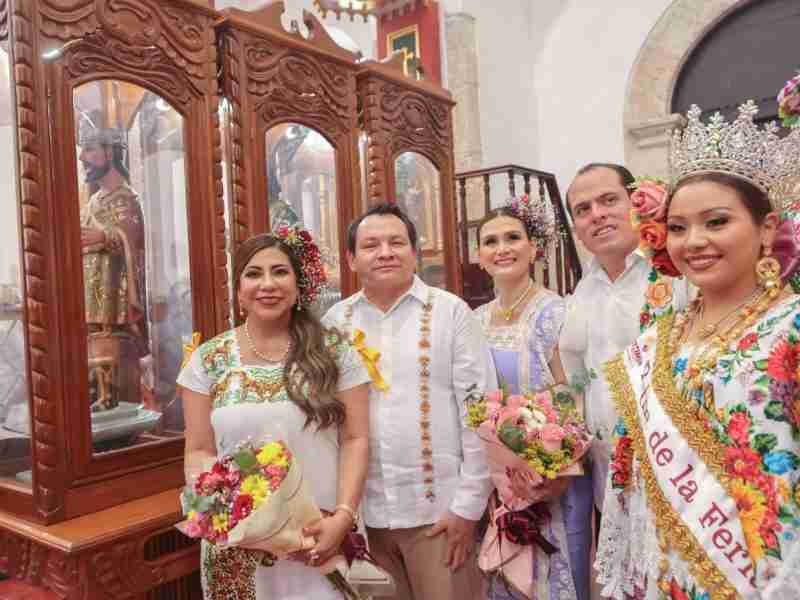 MISA EN HONOR A LOS TRES SANTOS REYES EN TIZIMÍN