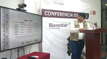 SE ENTREGA EN TIEMPO RÉCORD LAS TARJETAS PARA EL BIENESTAR