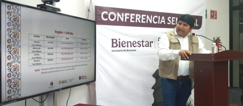 SE ENTREGA EN TIEMPO RÉCORD LAS TARJETAS PARA EL BIENESTAR