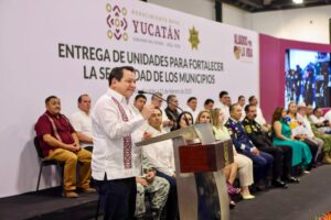 HUACHO COMPROMETIDO CON LA SEGURIDAD Y BIENESTAR DE LOS YUCATECOS