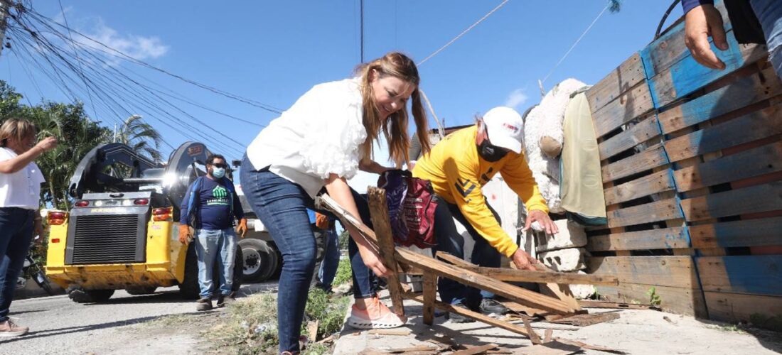 ENTRE TODOS PODEMOS TENER UNA MÉRIDA MÁS LIMPIA: CECI PATRÓN