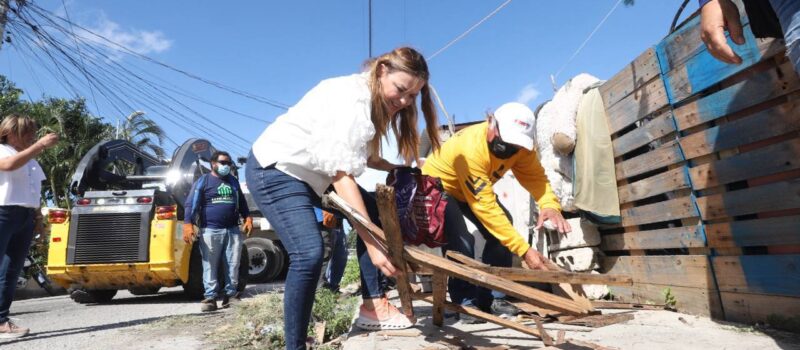 ENTRE TODOS PODEMOS TENER UNA MÉRIDA MÁS LIMPIA: CECI PATRÓN