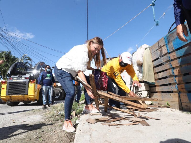 ENTRE TODOS PODEMOS TENER UNA MÉRIDA MÁS LIMPIA: CECI PATRÓN