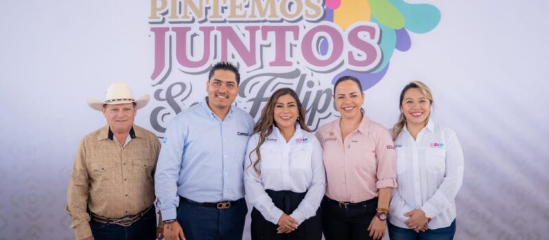 ARRANCA “PINTEMOS JUNTOS SAN FELIPE”