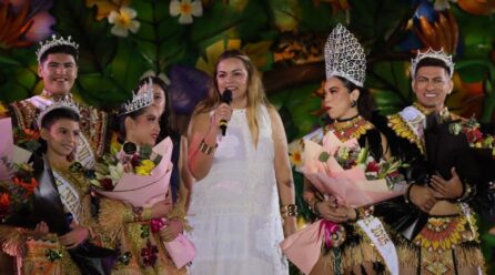 CECI CORONA A LOS REYES DELCARNAVAL 2025