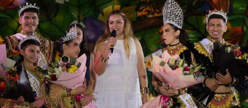 CECI CORONA A LOS REYES DELCARNAVAL 2025