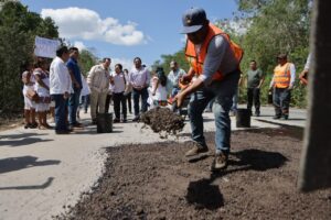 REPARA EL GOBIERNO EL TRAMO CHEMAX-COBÁ