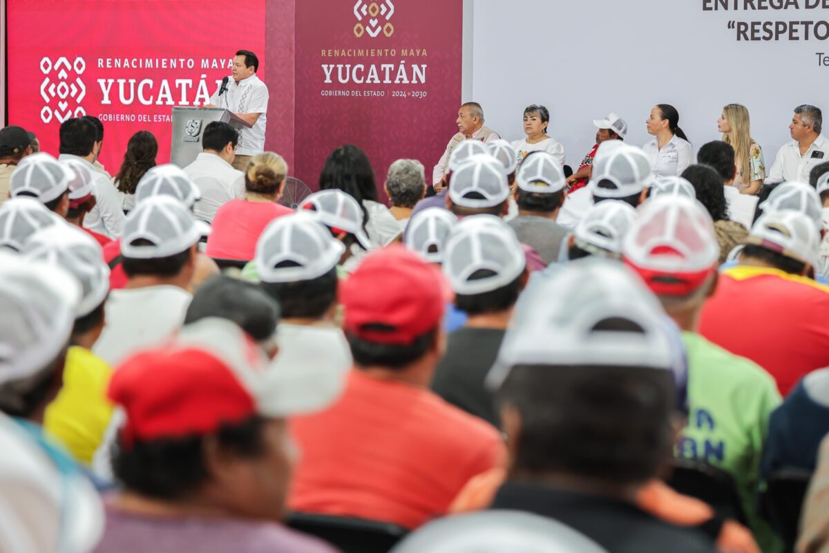 CONTINUA EL APOYO A PESCADORES YUCATECOS