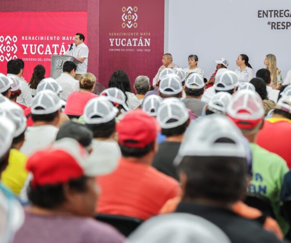 CONTINUA EL APOYO A PESCADORES YUCATECOS