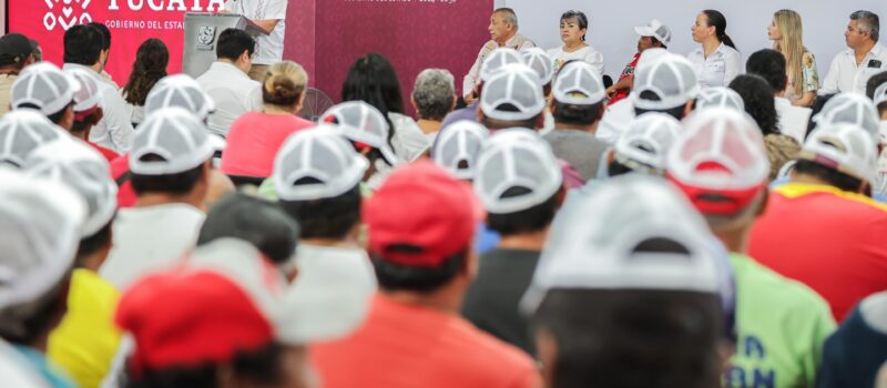 CONTINUA EL APOYO A PESCADORES YUCATECOS