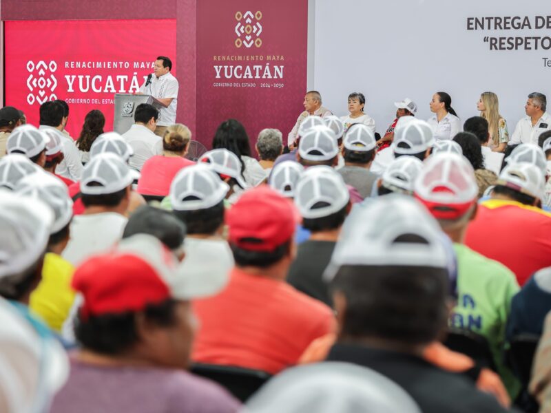CONTINUA EL APOYO A PESCADORES YUCATECOS