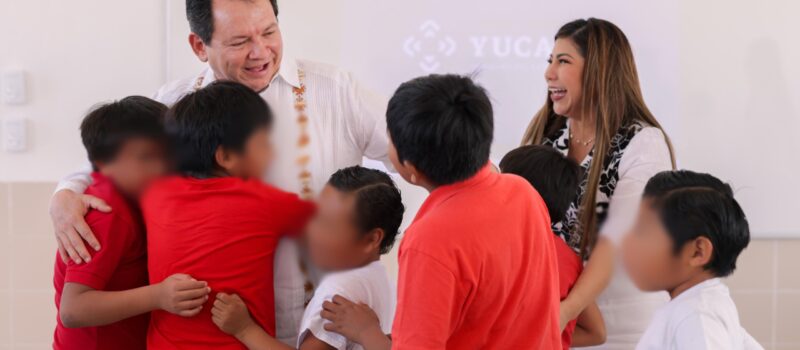 HUACHO ENTREGA AULAS Y ESPACIOS DIGNOS EN CASA OTOCH