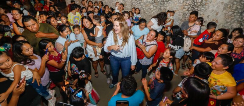 CON CUATRO CARAVANAS CECI CONSIENTE A LOS PEQUES