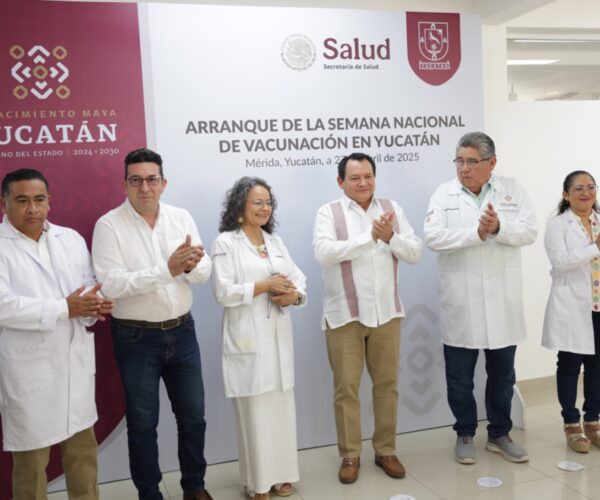 VACUNAS PARA EN BENEFICIO DE LAS FAMILIAS YUCATECAS