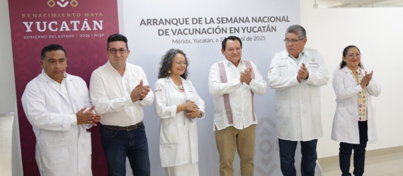 VACUNAS PARA EN BENEFICIO DE LAS FAMILIAS YUCATECAS