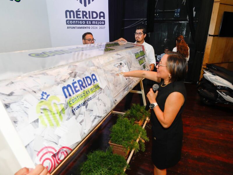 GANA MÉRIDA GANAS TÚ ENTREGARÁ 79 PREMIOS