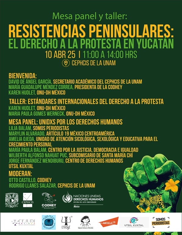 INVITAN A JORNADAS RESISTENCIA PENINSULAR