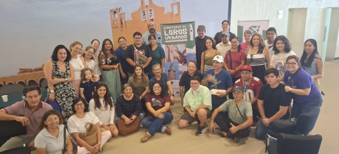 MONITOREAN SIETE ESPECIES DE LOROS