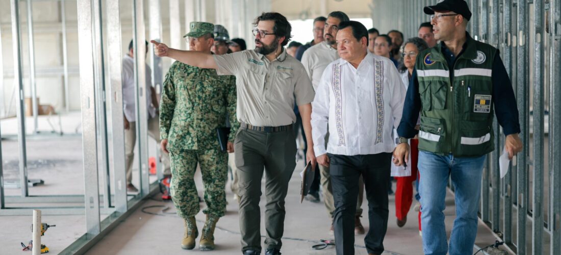 RECORRIDO POR EL NUEVO HOSPITAL AGUSTIN O´HORÁN