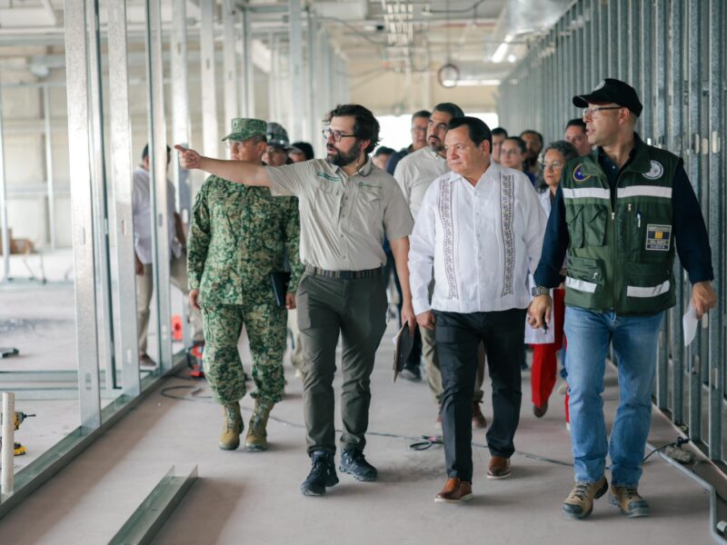 RECORRIDO POR EL NUEVO HOSPITAL AGUSTIN O´HORÁN