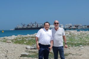VISITA FINCANTIERI ITALIA EL PUERTO DE ALTURA