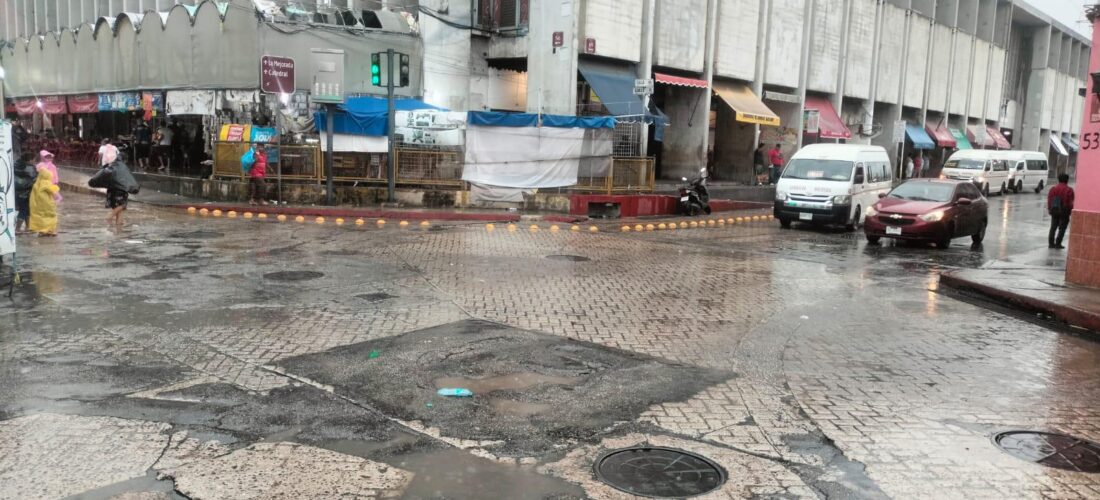 PARA PREVENIR ENCHARCAMIENTOS EN EL CENTRO DE LA CIUDAD