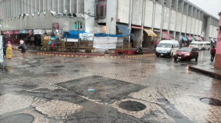 PARA PREVENIR ENCHARCAMIENTOS EN EL CENTRO DE LA CIUDAD