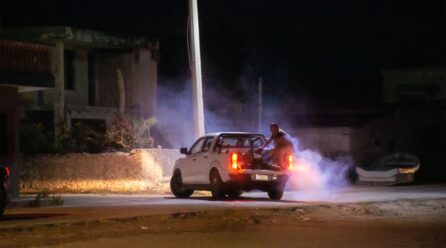 INTENSO OPERATIVO DE FUMIGACIÓN EN MÉRIDA