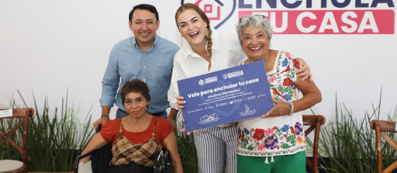 “ENCHULA TU CASA” ENTREGA HOGARES MÁS DIGNOS