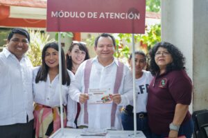 HUACHO ENCABEZA PROGRAMA PENSIÓN MUJERES BIENESTAR